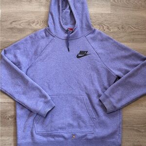 Women’s Nike Sportswear Cowl-Neck Periwinkle Pullover Sweatshirt